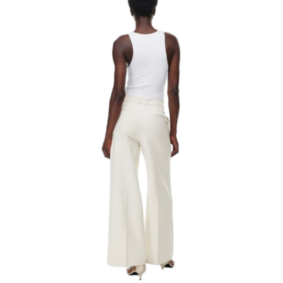 NWT Babaton Contour 90s Bodysuit XS Limited Edition White Thong Bottom Aritzia - Picture 4 of 11